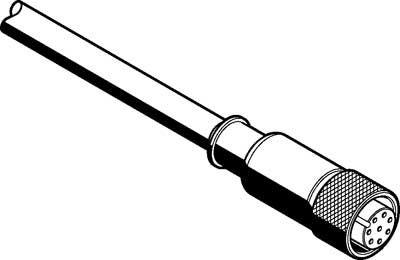 sim-m12-8gd-10-pu sekabel stikd festo