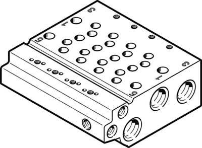 vabm-l1-18w-g38-7 tilslutningsliste festo