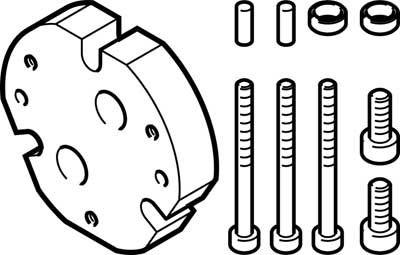 dhaa-g-q11-25-b7-40 t adapters festo