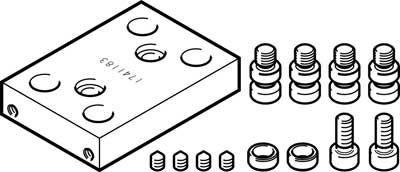 dhaa-g-q11-25-b11-32 t adapters festo