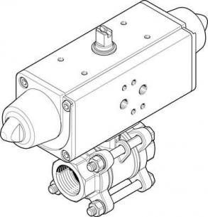 2-gg-63-t-22-f0710-v4v4t-ps120-r-90-4-c vzba-21 kuglehane-aktuator festo