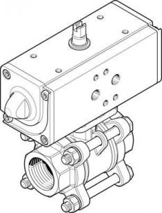 vzba-2-gg-63-t-22-f0507-v4v4t-pp60-r-90-c kuglehane-aktuator festo