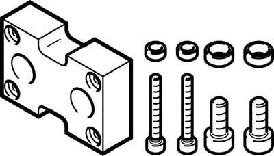 dhaa-g-q11-20-b8-25 t adapters festo