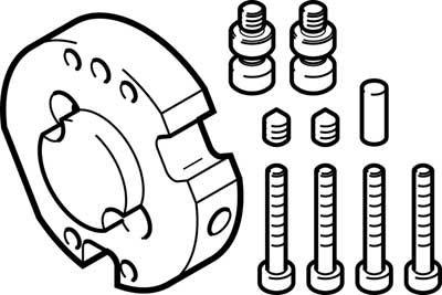 dhaa-g-q11-16-b4-32 t adapters festo