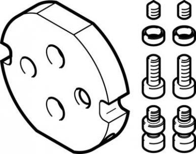 dhaa-g-q11-20-b1-16 t adapters festo