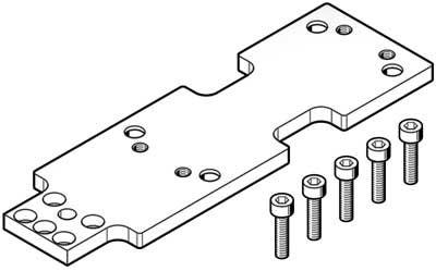 damf-80-fkp adapterplade festo