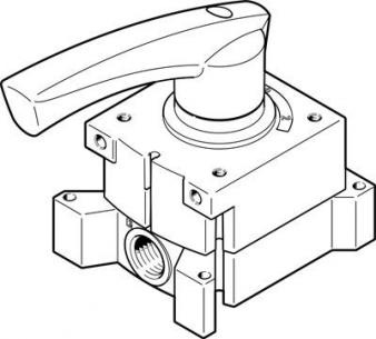 vher-h-b43c-g12 ndgliderventil h festo