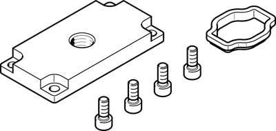 vabf-p5-p3a3-g14 trykforsyningsplade festo