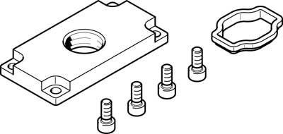 vabf-p5-p3a3-g12 trykforsyningsplade festo