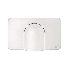 hvid 2008 r f indbygningscisterne til enkeltskyl komplet betjeningsplade triomont gustavsberg