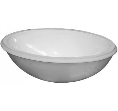 t monteringss med hvid underlimningsvask 6147-98 gustavsberg