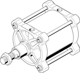 dsbg-200-125-p-n3 normcylinder festo