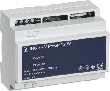 120b1062 24vdc 72w mforsyning str control ihc lk