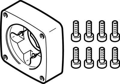 eamf-a-28d-40p motorflange festo
