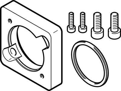 eamf-a-38a-40p motorflange festo