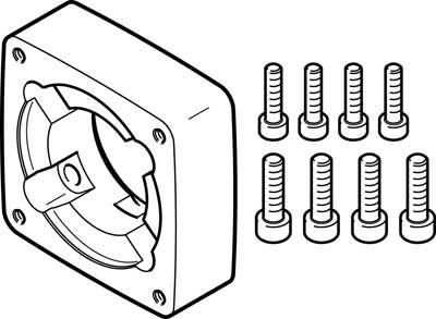 eamf-a-38a-60p motorflange festo