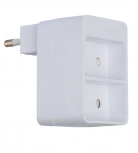 hvid dobbeltstik jord uden 2xflad forgrenerled