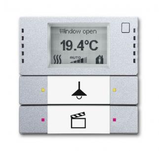 28-83-500 6128 lv aluminiumss farve tryk 4 2 display med rumtermostat knx