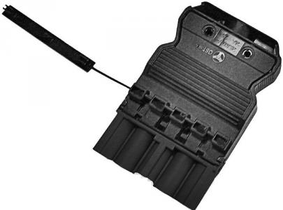 testhul med sort 20a 400v 250 han skrue stik gst18i5
