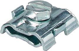 lplade st jordklemme - elektrogalvaniseret mm 3-6 for so 261 parallelklemme