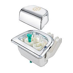 krom komplet j h skyl enkel trykknap nautic gustavsberg