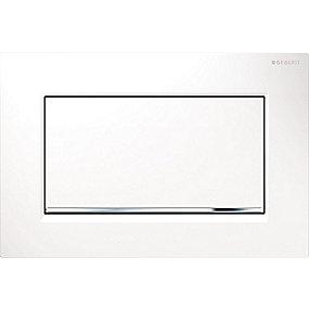 skyl 1 hvid krom hvid betjeningsplade sigma30 geberit