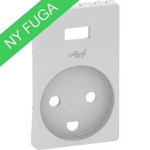 LK FUGA® Afdækning med USB udtag 1,5 modul, hvid 1017055953