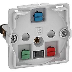 kning afd uden modul 0 1 jord m stikkontakt fuga lk