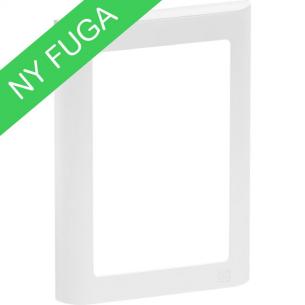 Sammenhængende svært Stor vrangforestilling LK FUGA® Design Ramme 63 Soft, 1,5 modul, hvid 1017056402