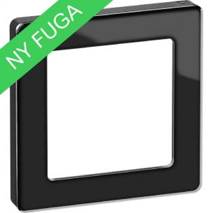 sort modul 1 glas ramme design pure fuga lk