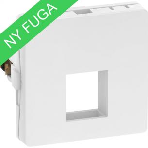 hvid konnektorer 1xkeystone f hvid modul 1 dataudtag fuga lk