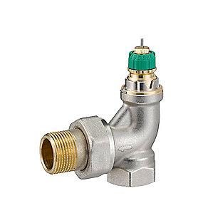 013g7715 g 2-strengsanl til trykregulator indbygget med bende vinkell 4 3 radiatorventil ra-dv danfoss