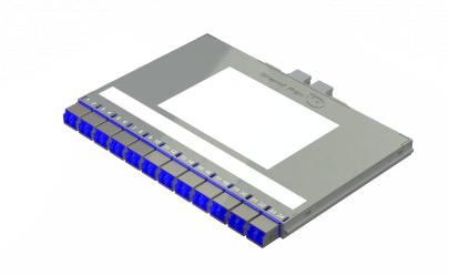 gr - adapters mtp 2 samt adapters lc singlemode 24f modul kassette lc loss low hi-dex