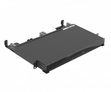 sort - fiber 144 ialt fiber 24 a kassetter 6 til plads panel 1u 19 hi-dex