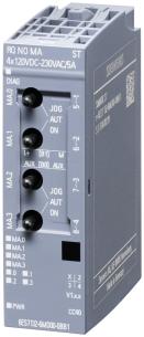 aktivering manuel med st 5a 230vac no-ma4x120vdc rq ben normal modul rel 200sp et simatic
