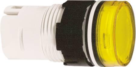 zb6av5 gul rund 16 lampehoved