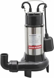 rustfri r knivsk med 270l dykpumpe