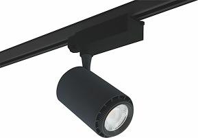 230v 46w sort 3-faset light track led ii rex