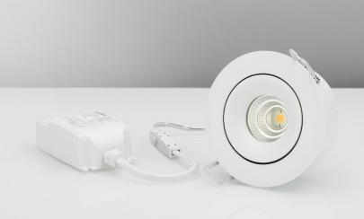 ip23 hvid 230v 7w led-downlight outdoor md-70 malmbergs