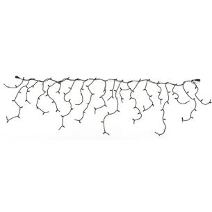 230v 2700k 7w 2m 100-lys de lysk icicle silv winglinks