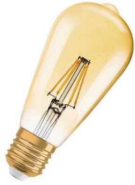 dim guld 54w 7w edison led vintage