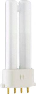 s dulux osram pl-s philips som 4pin 2g7 hvid varm - 827 5w r kompaktlysr