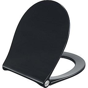 sort l st rustfrit i beslag inkl lift-off og softclose med de toilets 970 uni sway pressalit