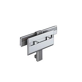 antracitgr ikke lger medf gskinne v vandret p montering til manuel ng oph plus care pressalit