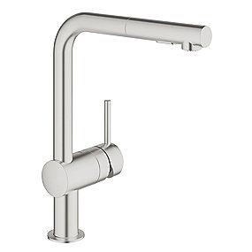 supersteel ksbruser udtr med kkenarmatur k minta grohe