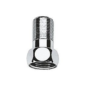 forkromet roset med 4 1 2x1 1 1 afgangsforskruning mwz thm lahrer grohe