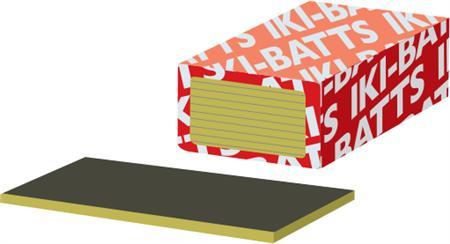 1200x600x50mm sort industribatts rockwoll