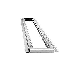 rstet b l st rustfrit fritliggende mm 8 h mm 1200 ramme classicline unidrain