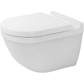 montering skjult med rimless 360x540mm vægtoilet 3 starck duravit
