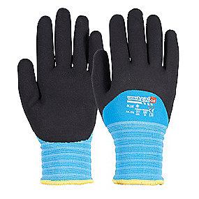 10 str akrylfor med polyester af vinterhandske blue os